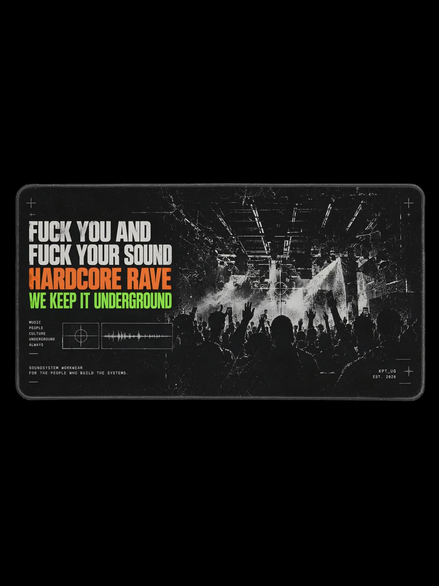 HARDCORE / 08 FLOOR - Desk Mat — image 1 of 3