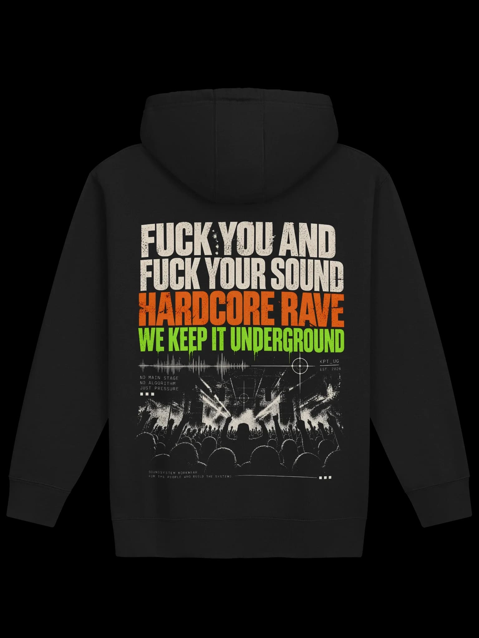 HARDCORE / 03 DRIP - Premium Hoodie — image 1 of 8