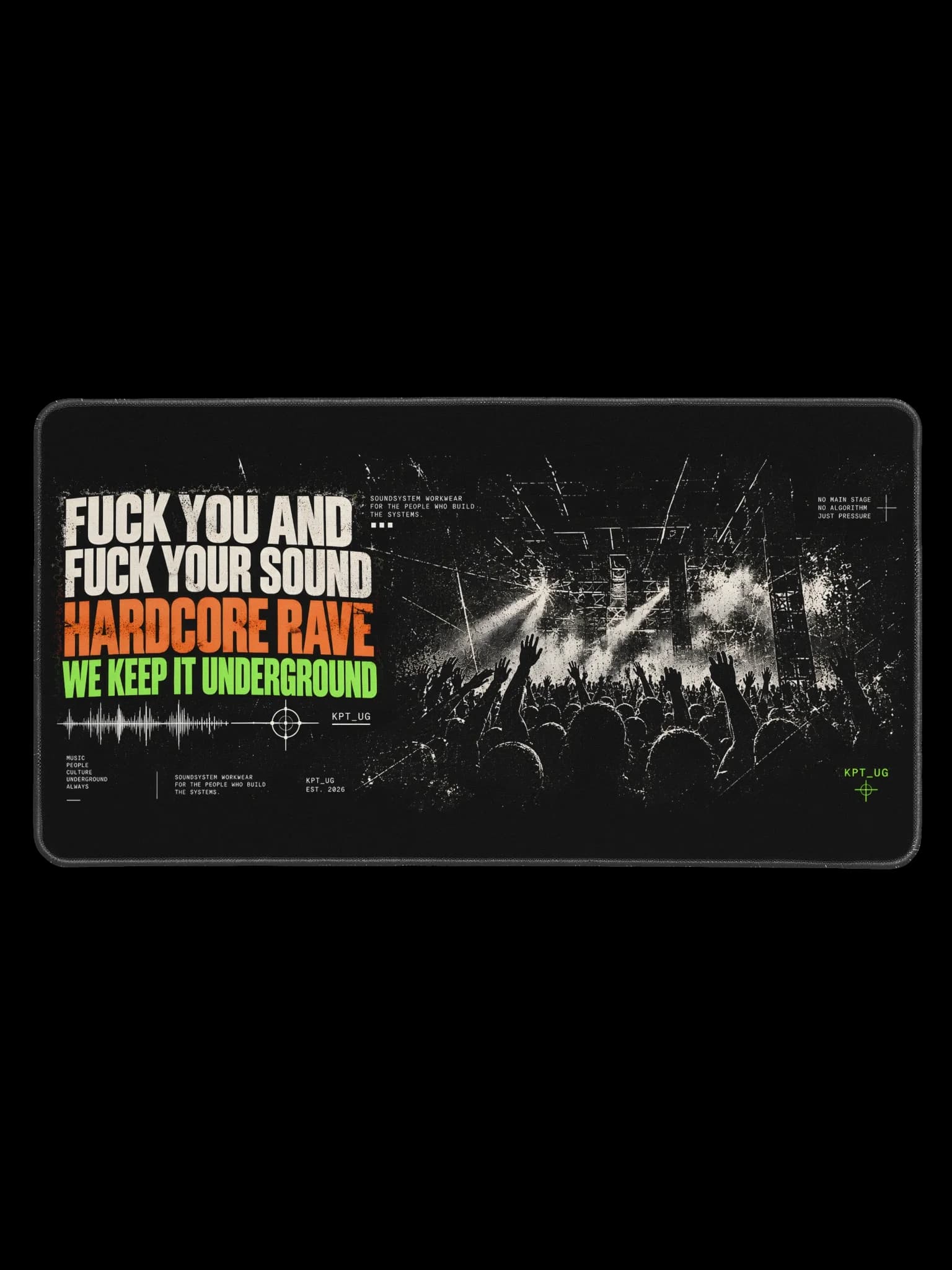HARDCORE / 07 WIDE SIGNAL - Desk Mat — image 1 of 3