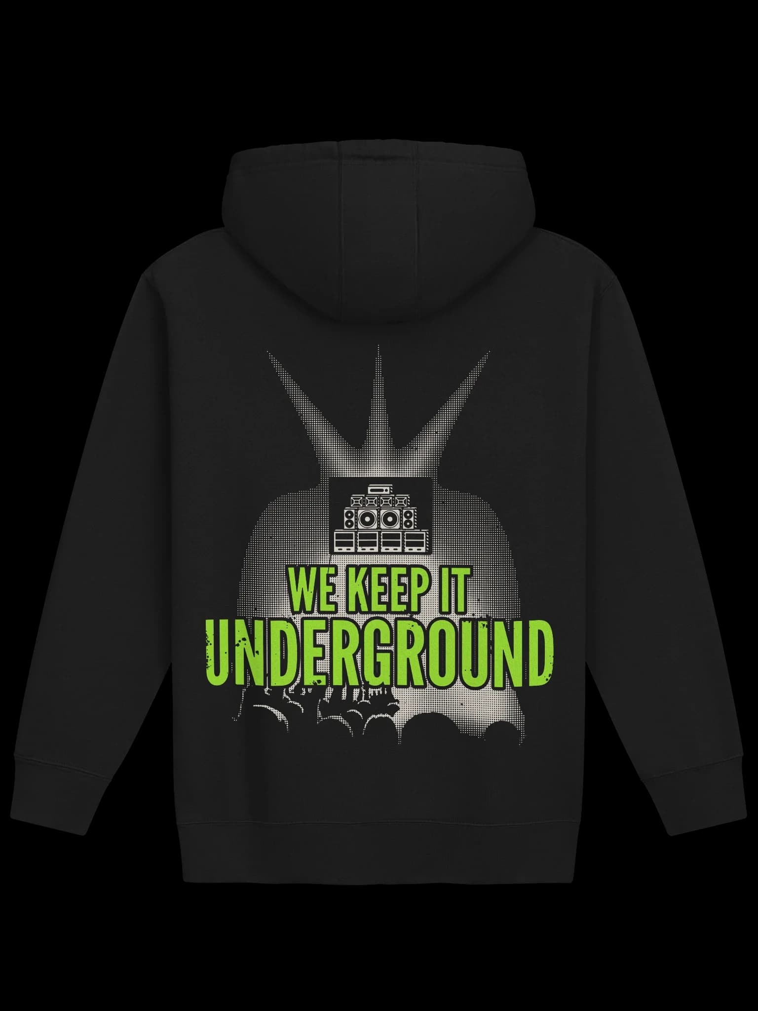 HARDCORE / 04 UNDERGROUND - Premium Hoodie — image 1 of 8